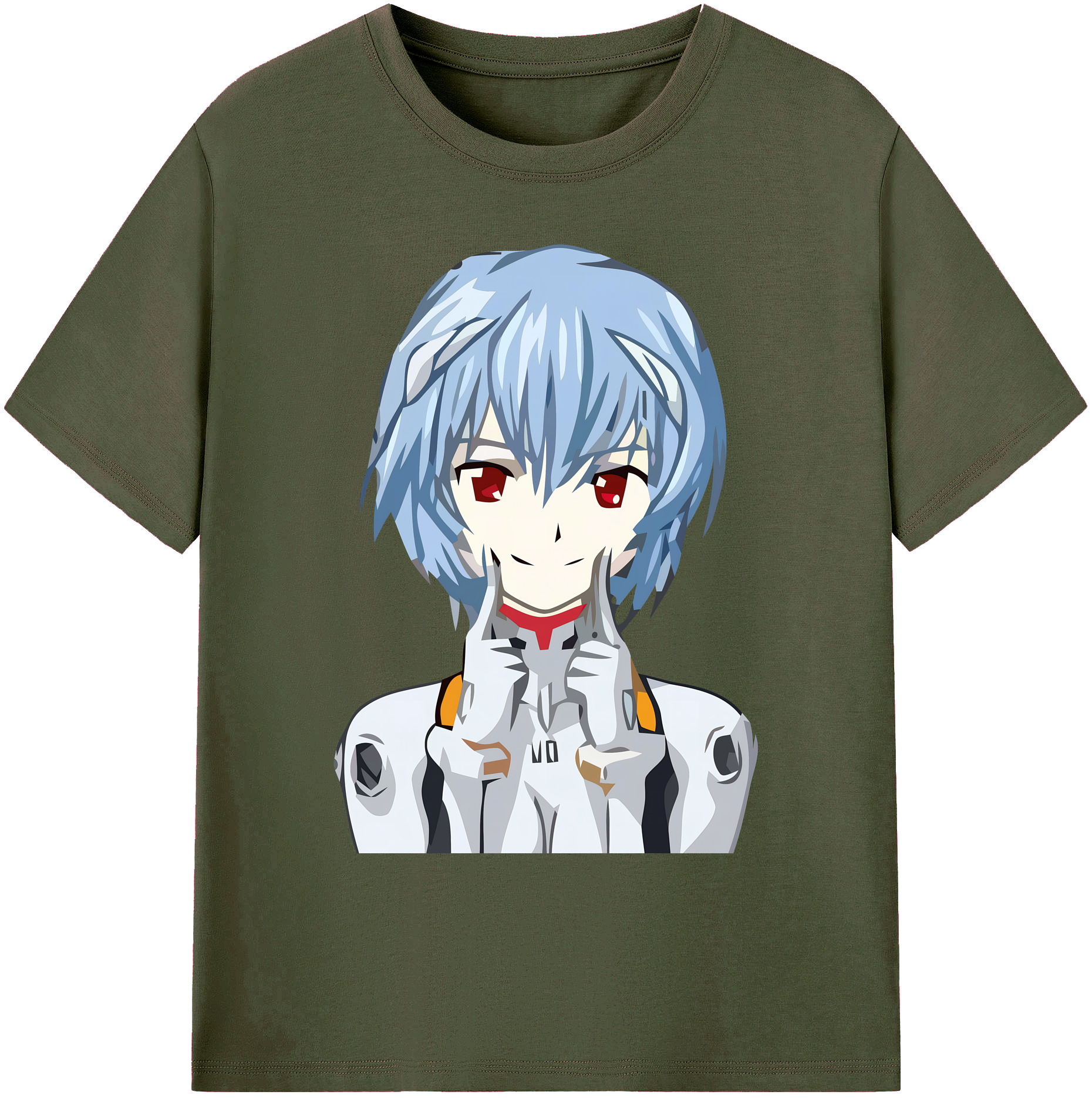 （画像用） EVA 新世紀エヴァンゲリオン 綿100％ メンズ半袖Tシャツ｜肌触りやわらか＆通気性